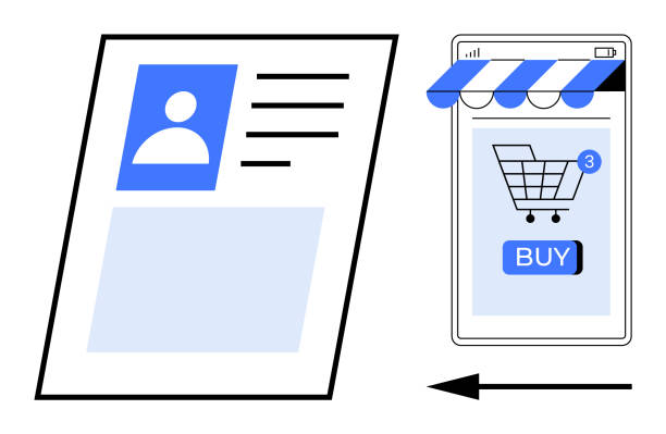 سبد خرید آنلاین و ارتباط با شبکههای اجتماعی برای استراتژی D2C و بازاریابی دیجیتال پوشاک و فروش جهانی لباس در سال 2025