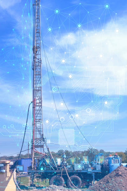نقش اینترنت اشیا و پشتیبانی سایت در جلوگیری از توقف عملیات حفاری در اهواز