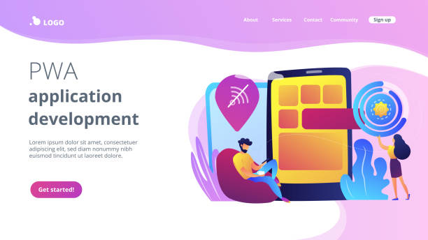 مفهوم وباپلیکیشن پیشرونده PWA برای جذب مراجعین کلینیک لیزر