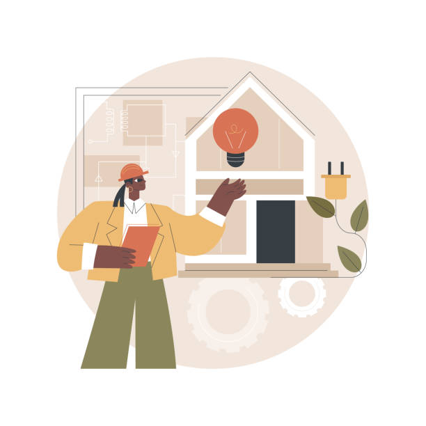 تجسم معماری کویری پیش از ساخت: راهنمای طراحی سایت و سئو تصویری با تورهای مجازی (VR) برای دفاتر معماری در یزد - ساخت و ساز مسکونی، مفهوم انتزاعی