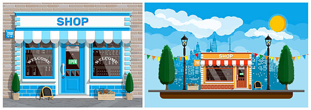 تصویر یک نمای فروشگاه پوشاک مدرن، نقشه راه طراحی پورتال B2B و سئو برای تولیدکنندگان پوشاک سبزوار و شبکهسازی آنلاین