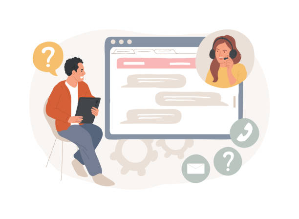 تصویر مفهومی از پشتیبانی سایت ازدواج و خدمات پشتیبانی وبسایت - پینو سایت و طراحی وبسایت در ایران