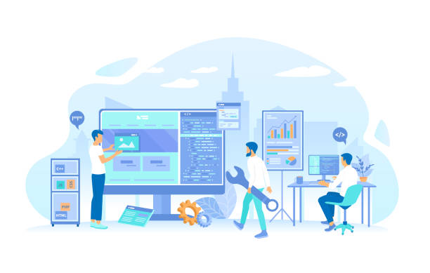 تیم طراحی وبسایت پینو سایت در حال ساخت سایت برای دفاتر معماری