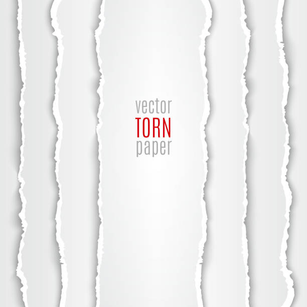 تحول دیجیتال نساجی در یزد: طرحی از کاغذ پاره شده سفید، نمادی از ایدههای جدید در بازاریابی آنلاین نساجی و طراحی وبسایت