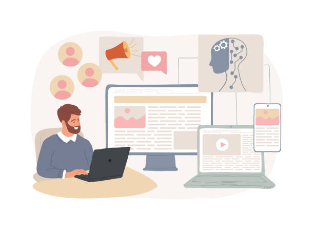 بازاریابی آنلاین روانشناس و جذب بیمار آنلاین با AI - مشاوره دیجیتال مارکتینگ سلامت، طراحی وبسایت