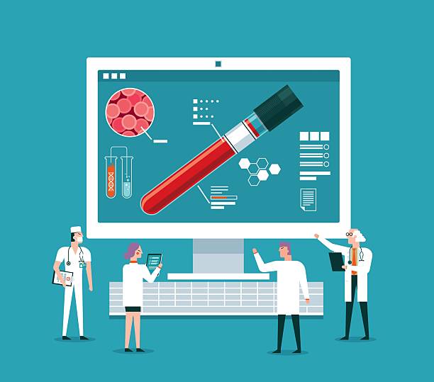 پشتیبانی وردپرس آزمایشگاه و سئو پزشکی: تحلیل خون با تجهیزات پزشکی