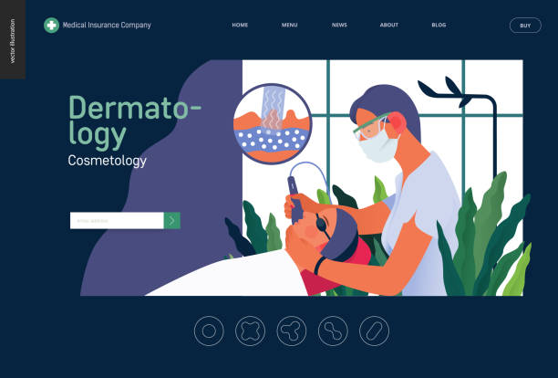 برندینگ دیجیتال پزشکی و سئو سایت پزشکان برای متخصص پوست و مو در اصفهان: طرحبندی وبسایت درماتولوژی، متخصص پوست و مو سئو