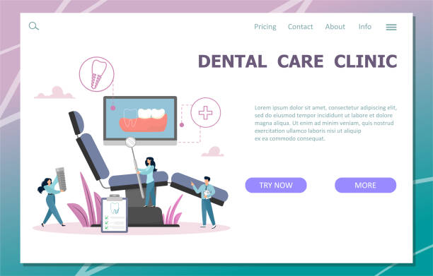 بهینه سازی تجربه کاربری بیماران در مشهد - صفحه فرود مراقبتهای دندانپزشکی