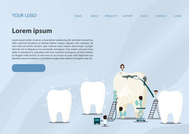 طراحی سایت دندانپزشکی پیشرفته - وبسایت متخصص لثه و ریشه