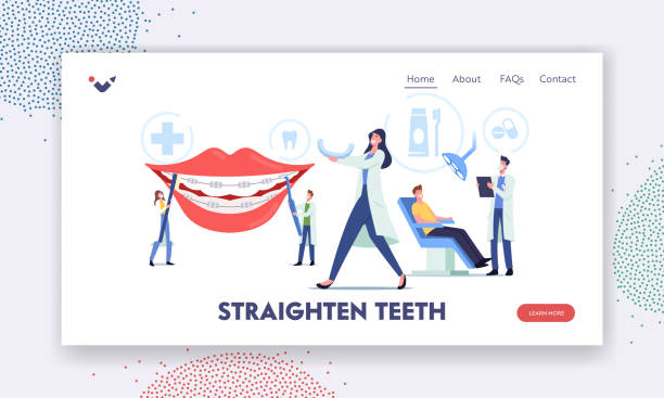 طراحی سایت پزشکی برای دندانپزشکی زیبایی در اصفهان - قالبهای صفحه فرود دندانپزشکی با تمرکز بر بیمار