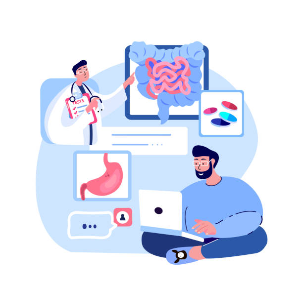 مشاوره آنلاین پزشکی برای گوارش و کبد، جذب بیمار آنلاین برای فوق تخصص تهران