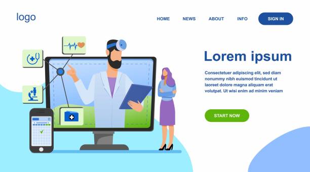 طراحی سایت پزشکی حرفهای برای کلینیک ایمپلنت دندان در اهواز: ارتقای UX بیماران و نوبتدهی آنلاین هوشمند - مشاوره آنلاین با پزشک