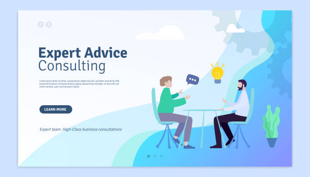 قالب طراحی صفحه وب مشاوره و توصیه تخصصی - پشتیبانی وبسایت پزشکی و مشاوره برای پزشکان متخصص