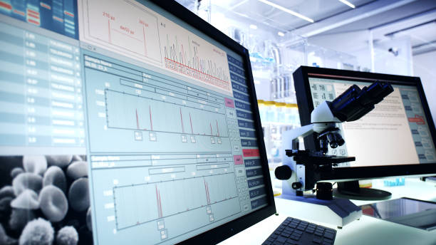تجهیزات آزمایشگاهی فوتوریستی با نمایش سلولهای خونی روی نمایشگر، یکپارچهسازی CRM پزشکی و نرمافزار مدیریت آزمایشگاه