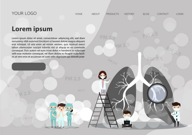 طراحی سایت پزشکی فوق تخصص ریه و ICU در تهران و مفهوم آلودگی هوا