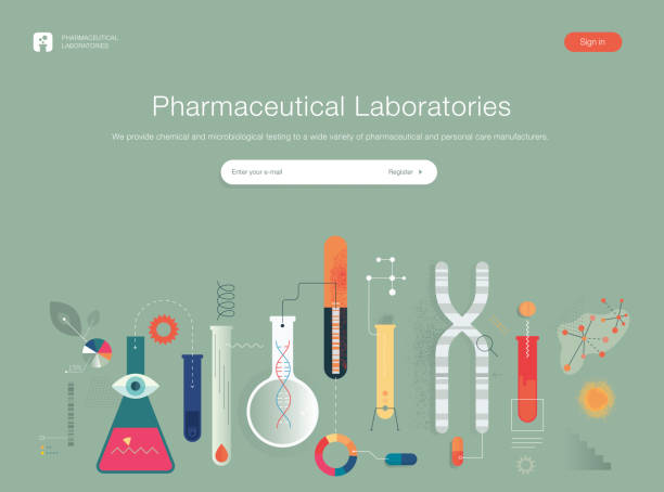 قالب وب سایت آزمایشگاههای دارویی و توسعه وبسایت سلامت دارویی