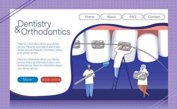 وبسایت ارتودنسی با طراحی سایت تخصصی دندانپزشکی و UX بیمارمحور