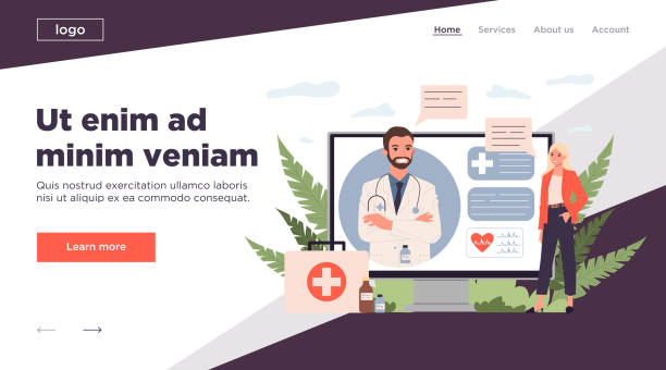 طراحی UX بیمارمحور برای متخصص زنان و زایمان در اهواز: افزایش نوبتدهی آنلاین و طراحی سایت پزشکان