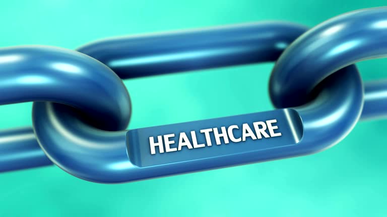 زنجیره آبی نماد سلامت - بهینه سازی زنجیره تامین سلامت و داروخانه