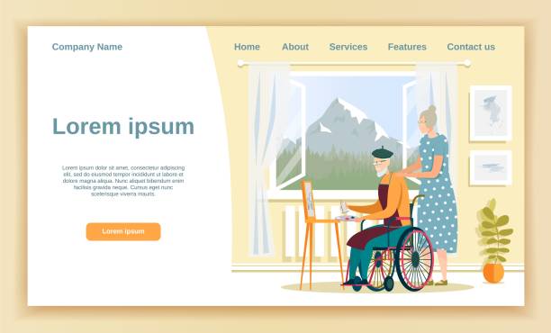 وبسایت مراکز سالمندان و بهینهسازی UX درمانی برای مراقبت از سالمندان در بندرعباس