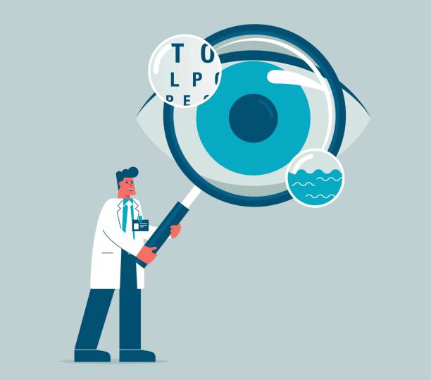 بهینه سازی سایت پزشکان و سئو تخصصی پزشکی - تصویر ذرهبین و چشم