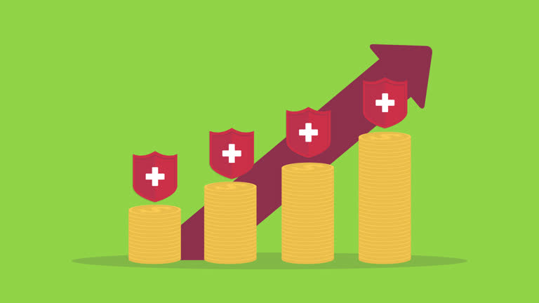 نمودار هزینههای بهداشت و درمان، مرتبط با بهینهسازی فرآیندهای نوبتدهی آنلاین پزشکی