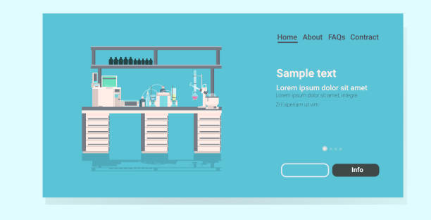 طراحی وبسایت آزمایشگاه تشخیص طبی: رابط کاربری آسان و خدمات جامع در اهواز ۲۰۲۶