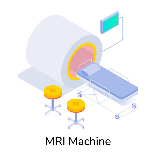طراحی سایت پزشکی پیشرفته و سئو تخصصی MRI در مشهد توسط پینو سایت: آیکون دستگاه MRI، سئو تخصصی