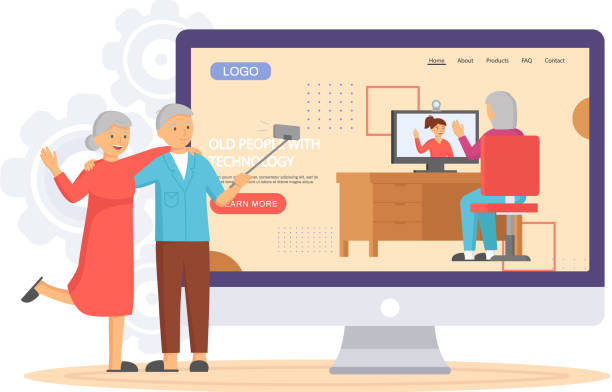 طراحی وبسایت مراکز سالمندان در یزد با رویکرد مدرن، دسترسی پذیری بالا و آموزش دیجیتال