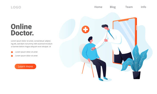 طراحی پرتال نوبتدهی آنلاین برای فوق تخصص خون و سرطان در اراک و مفهوم مراقبتهای بهداشتی با تماس ویدیویی آنلاین با پزشک