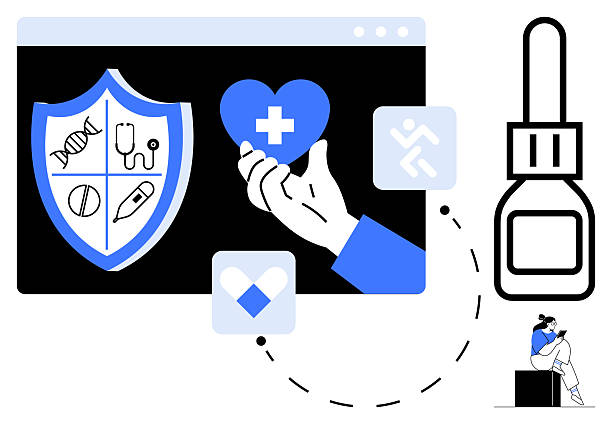 پشتیبانی سایت کلینیک ایمپلنت دندانپزشکی در شیراز: مشاوره آنلاین سلامت با نمادهای پزشکی