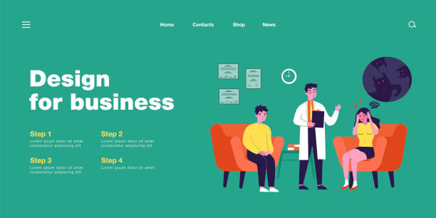 طراحی سایت پزشکی برای متخصصین مغز و اعصاب و تجربه کاربری بیماران