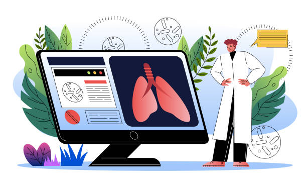 طراحی سایت پزشکی برای فوق تخصص ریه و ICU در کرمان: متخصص ریه آنلاین، وبسایت فوق تخصص ریه، سئو پزشکی