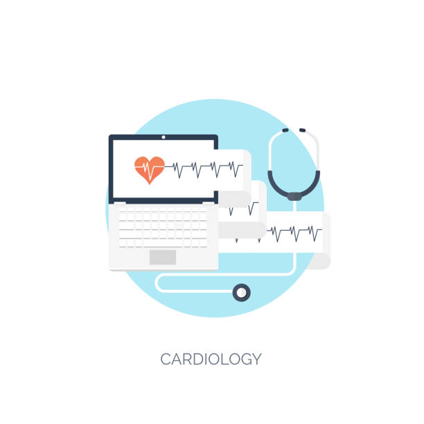 تصویر وکتور پس زمینه پزشکی و شیمیایی، تحقیق و آزمایش - سئو کلینیک قلب و عروق