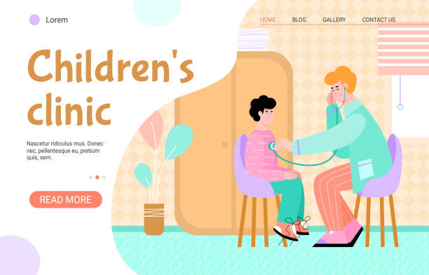 وبسایت کلینیک کودکان: طراحی UX کودکپسند و والدینمحور در تهران - وبسایت کلینیک کودکان