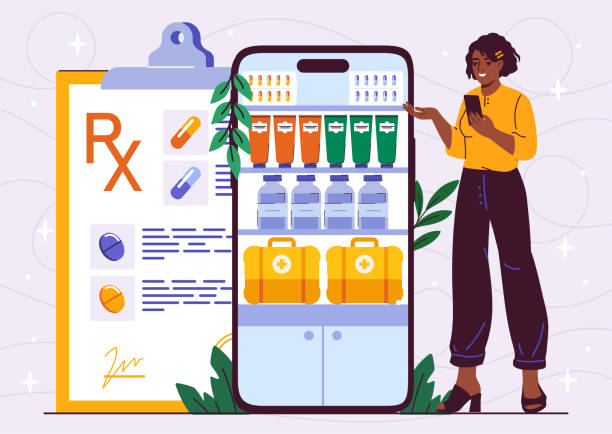 دسترسی بیماران به وبسایت فروشگاهی داروخانه و تجربه کاربری داروخانه