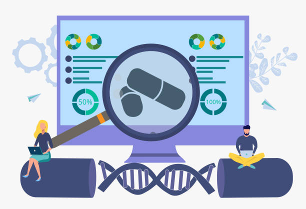 بازاریابی دیجیتال ژنتیک در مشهد - دانشمندان در حال مطالعه DNA و ارتقاء خدمات ژنتیک آنلاین