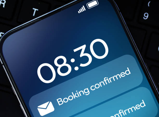 تایید نوبت دهی آنلاین بر روی موبایل - رزرو آنلاین نوبت متخصص قلب مشهد