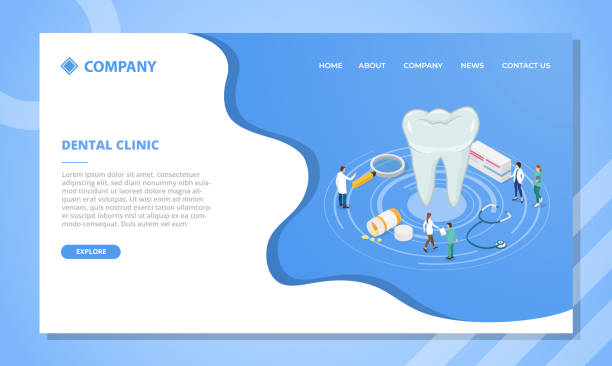 وب سایت کلینیک دندانپزشکی در اصفهان: قالب حرفهای برای بازاریابی دندانپزشکی آنلاین