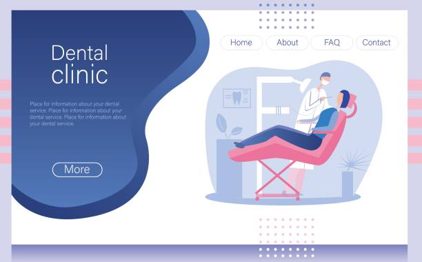 طراحی سایت دندانپزشکی زیبایی در مشهد – طرح صفحه اصلی یک وبسایت کلینیک دندانپزشکی – راهکار نوین برای افزایش رزرو و جذب بیماران جدید