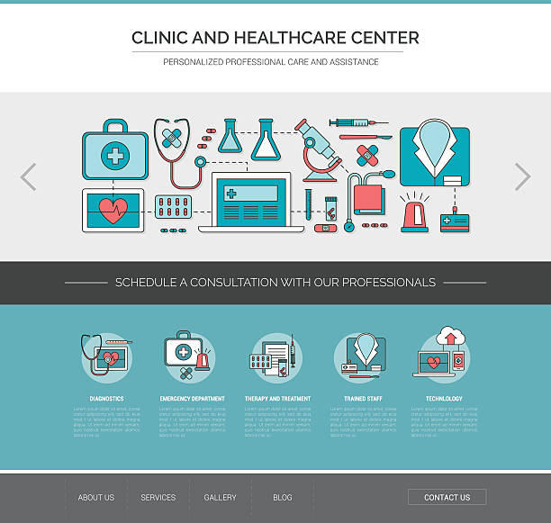 طراحی سایت پزشکی حرفهای برای مراکز سالمندان در اصفهان - قالب وبسایت بهداشت و درمان - پینوسایت