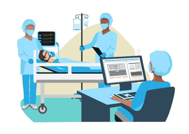 نوبتدهی آنلاین هوشمند و یکپارچهسازی CRM پزشکی برای فوق تخصص ریه و ICU در مشهد - فضای بخش مراقبتهای ویژه (ICU) با تجهیزات پیشرفته