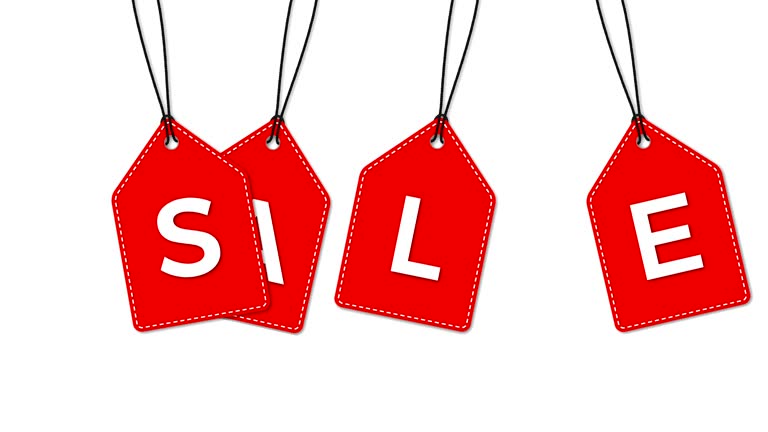 فروشیاب: برچسبهای فروش قرمز، نمادی از قیمتهای رقابتی و آگهی تجاری