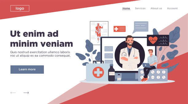 طراحی سایت پزشکی وردپرس برای دندانپزشکی کودکان مشهد - تصویر برداری از یک دکتر آنلاین