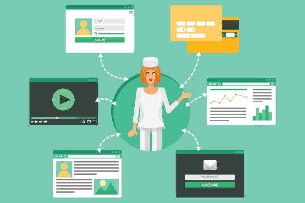 مفهوم پزشکی آنلاین و ارتباطات دیجیتال، پشتیبانی سایت پزشکی برای بیمارستان فوق تخصصی قلب شیراز، یکپارچهسازی CRM پزشکی و مدیریت وبسایت سلامت ۲۰۲۶