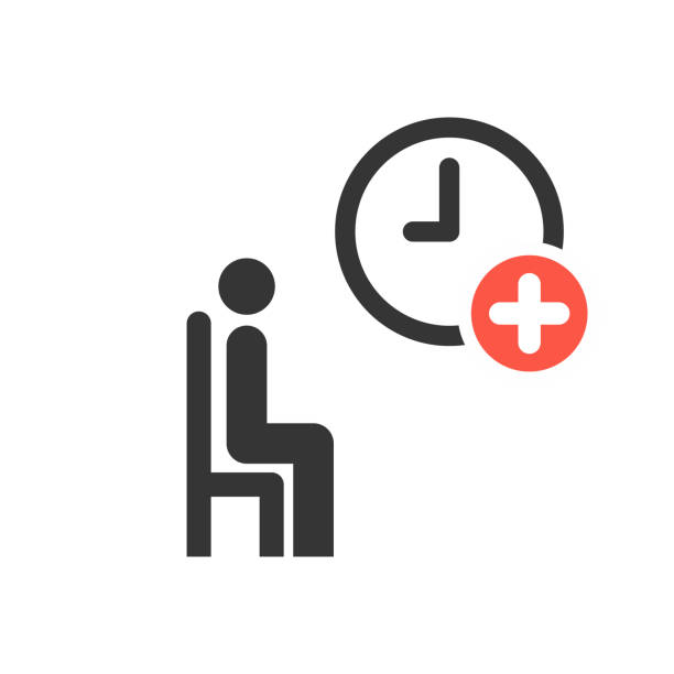 سیمبل انتظار در اتاق کلینیک فیزیوتراپی مشهد، نماد نوبتدهی آنلاین فیزیوتراپی