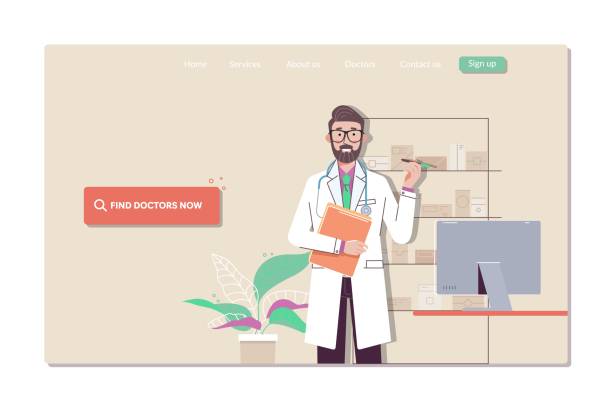 طراحی سایت تخصصی متخصص قلب تهران، نوبت دهی آنلاین، وبسایت حرفه ای پزشکی