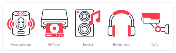 خرید عمده لوازم خانگی و صوتی تصویری | مجموعه آیکون های لوازم خانگی و الکترونیکی برای ثبت آگهی در فروش یاب و خرید و فروش عمده