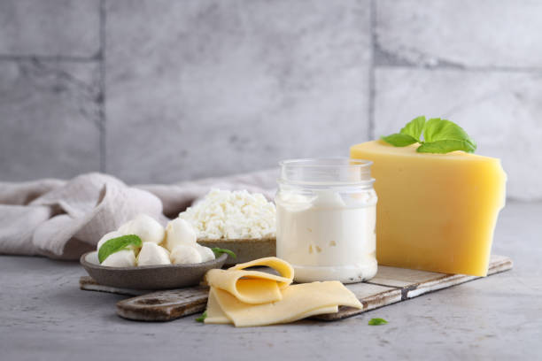 مجموعه متنوعی از لبنیات عمده باکیفیت شامل شیر، ماست و پنیر برای خرید و فروش در فروش یاب