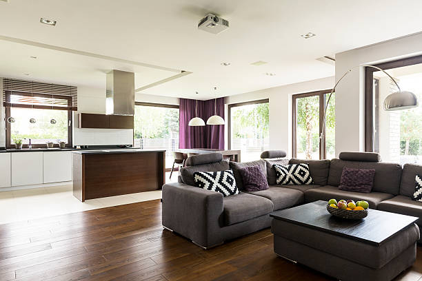 فضای داخلی لوکس ویلا پیش ساخته بناگر - دکوراسیون خانه آماده مدرن